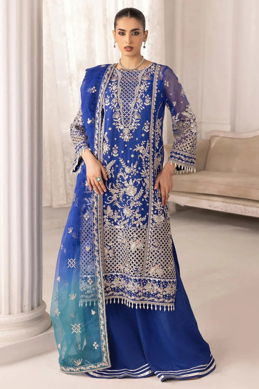 Adans Libas | Perfume Formals | PERFUME 7805 - Aqsa Fabrics