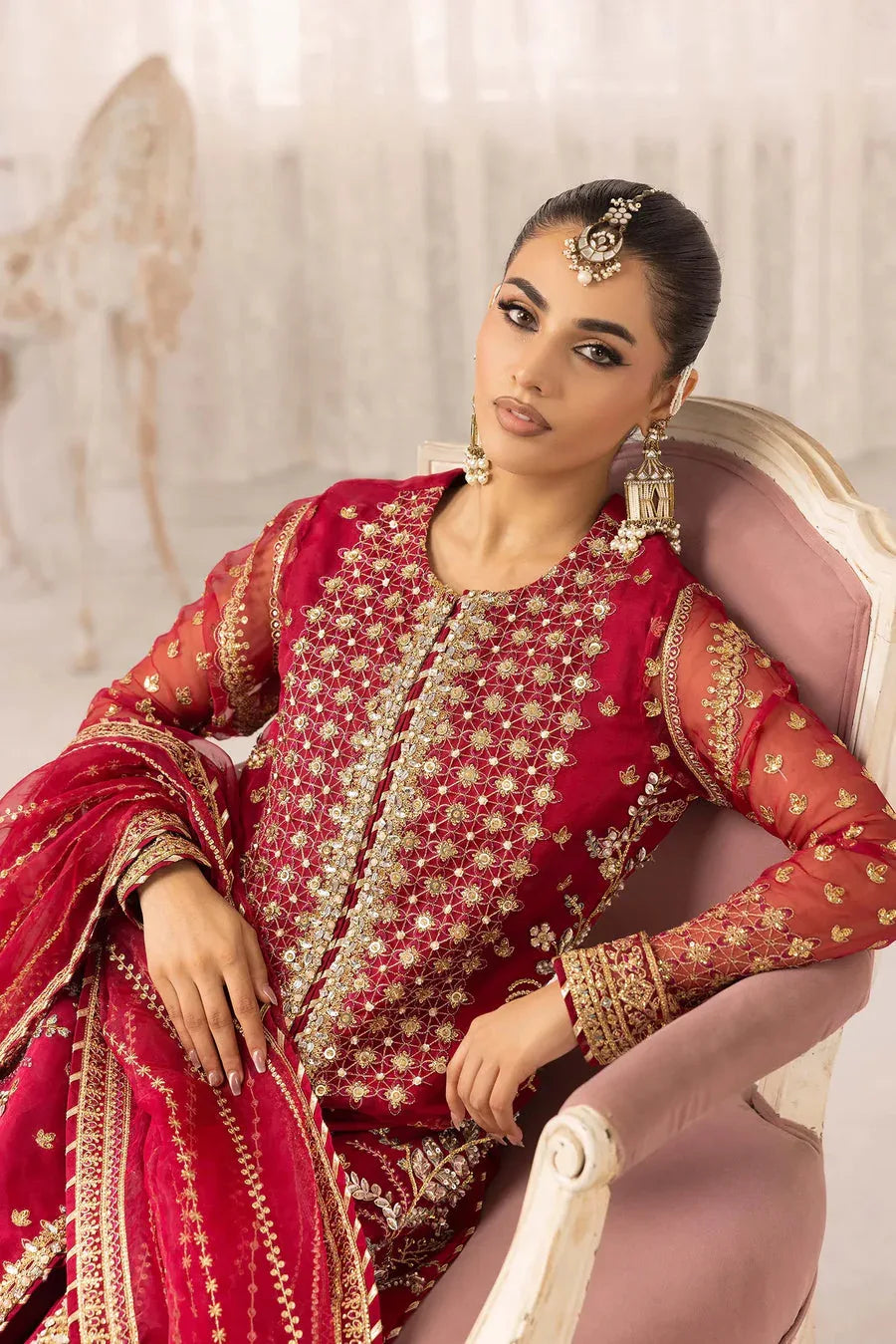 Adans Libas | Perfume Formals | PERFUME 7806 - Aqsa Fabrics