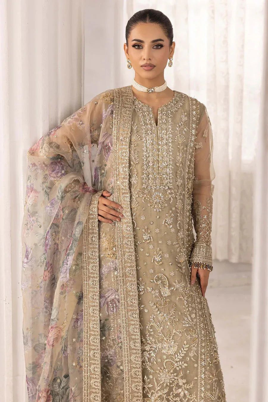 Adans Libas | Perfume Formals | PERFUME 7808 - Aqsa Fabrics