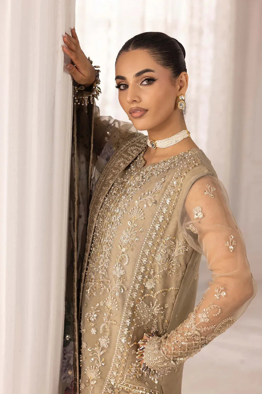 Adans Libas | Perfume Formals | PERFUME 7808 - Aqsa Fabrics