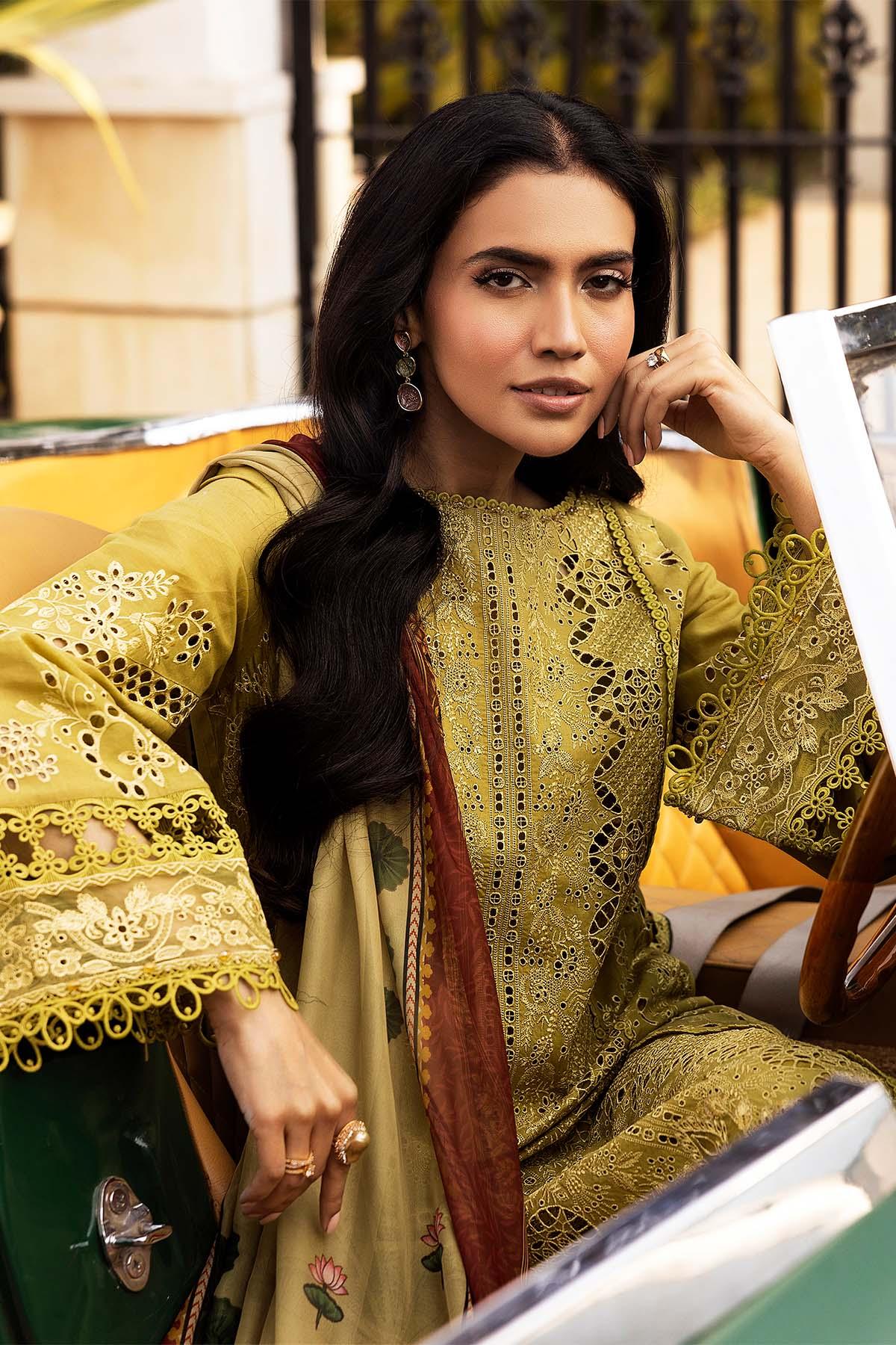 Motifz | Premium Lawn 25 | 5329-LISETTE - Aqsa Fabrics