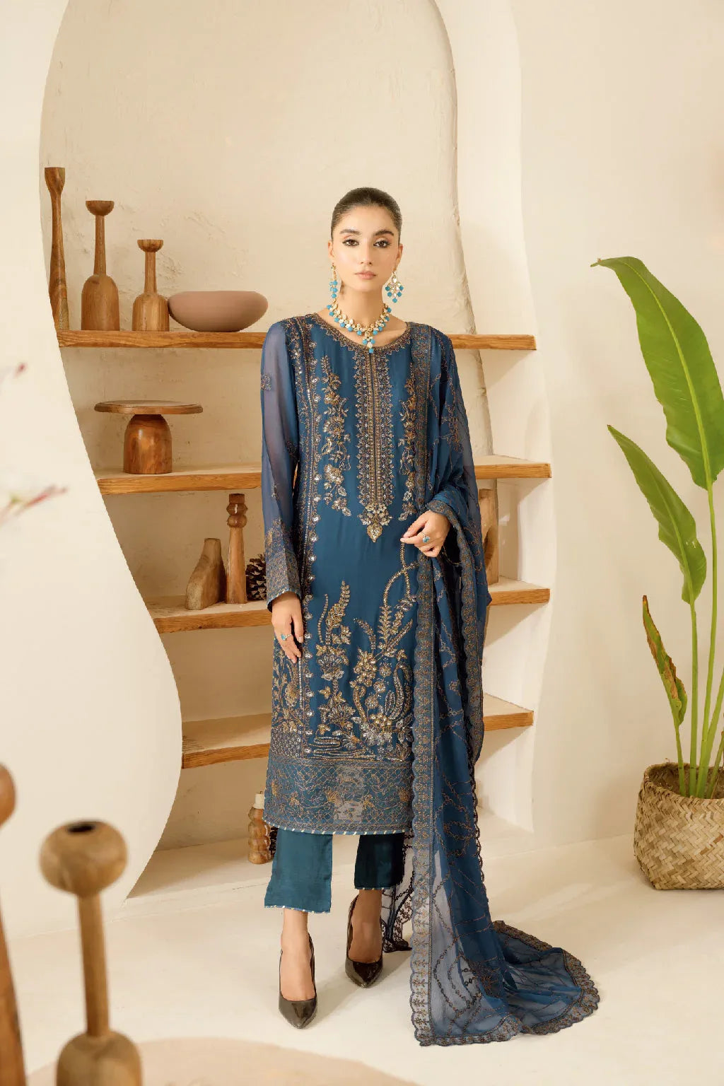 Ramsha | Sonehri Collection | BB-101 - Aqsa Fabrics