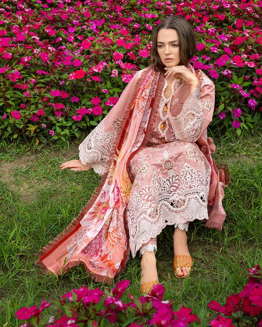 Peach Blossom - Aqsa Fabrics