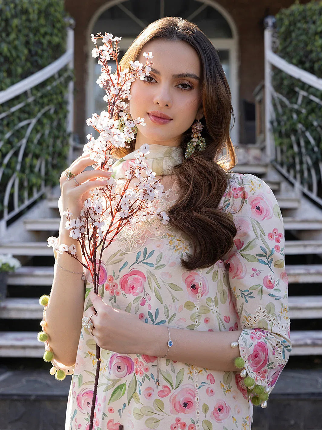 Izel | Oh Spring Lawn 25 | PETAL - Aqsa Fabrics