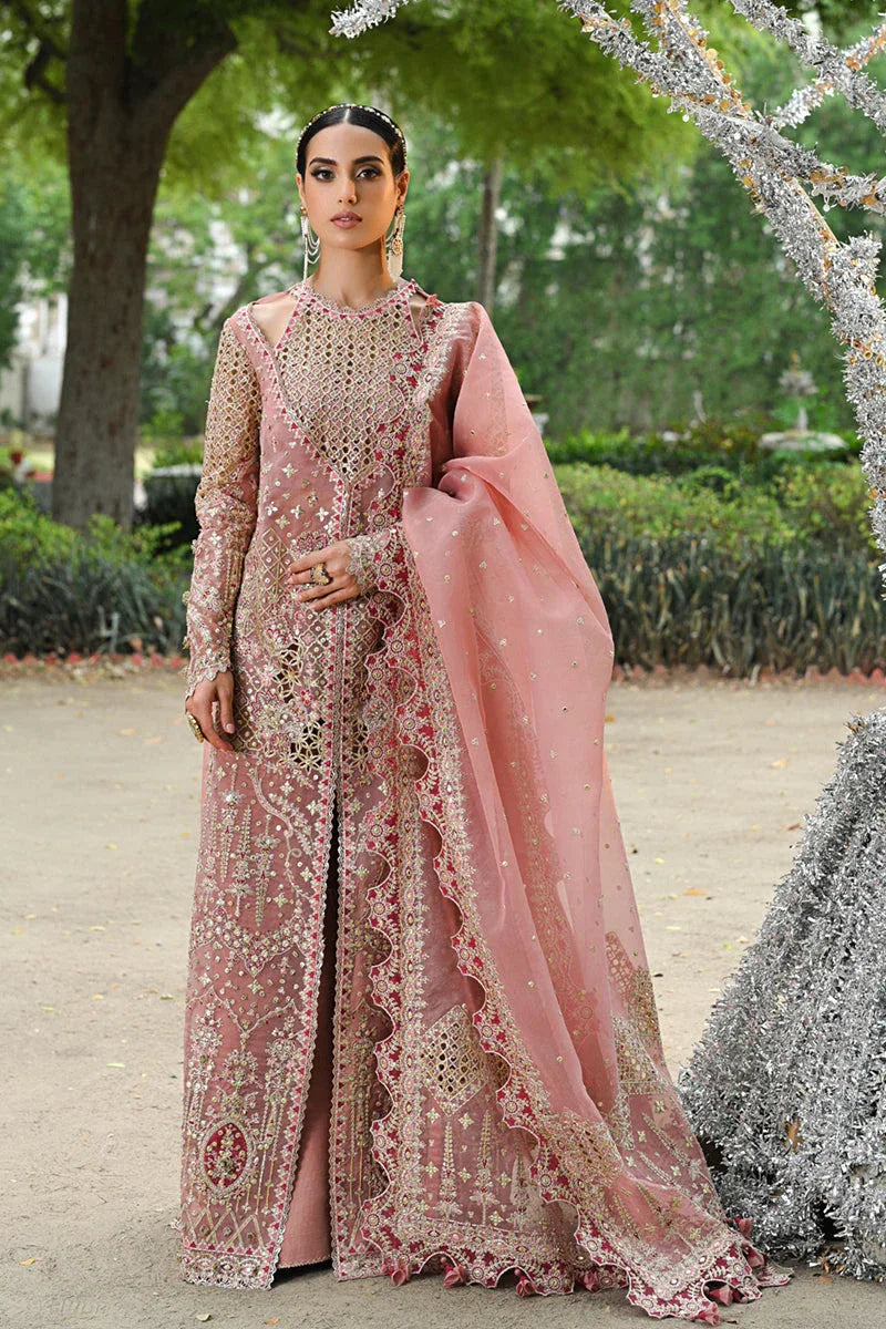 Qalamkar | Singhar Wedding Collection | RF-02 SALEHA - Aqsa Fabrics