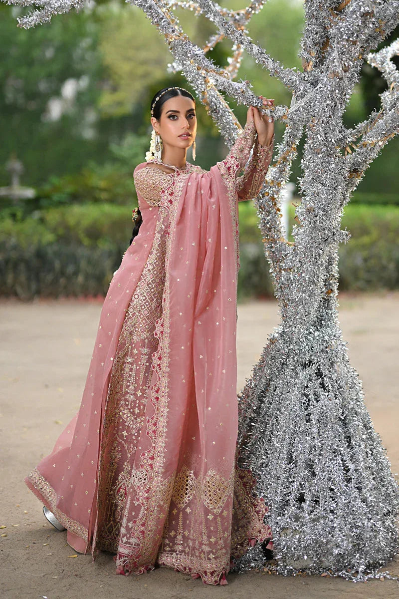 Qalamkar | Singhar Wedding Collection | RF-02 SALEHA - Aqsa Fabrics