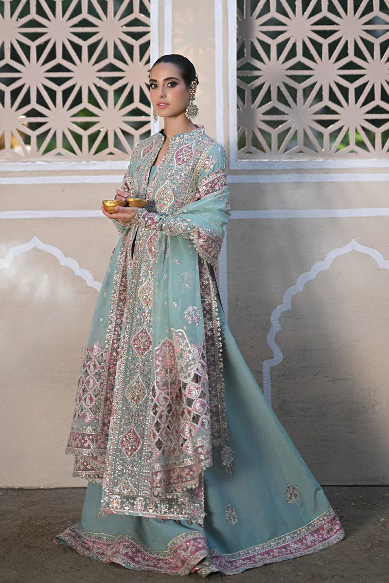 Qalamkar | Singhar Wedding Collection | RF-05 NEVA - Aqsa Fabrics
