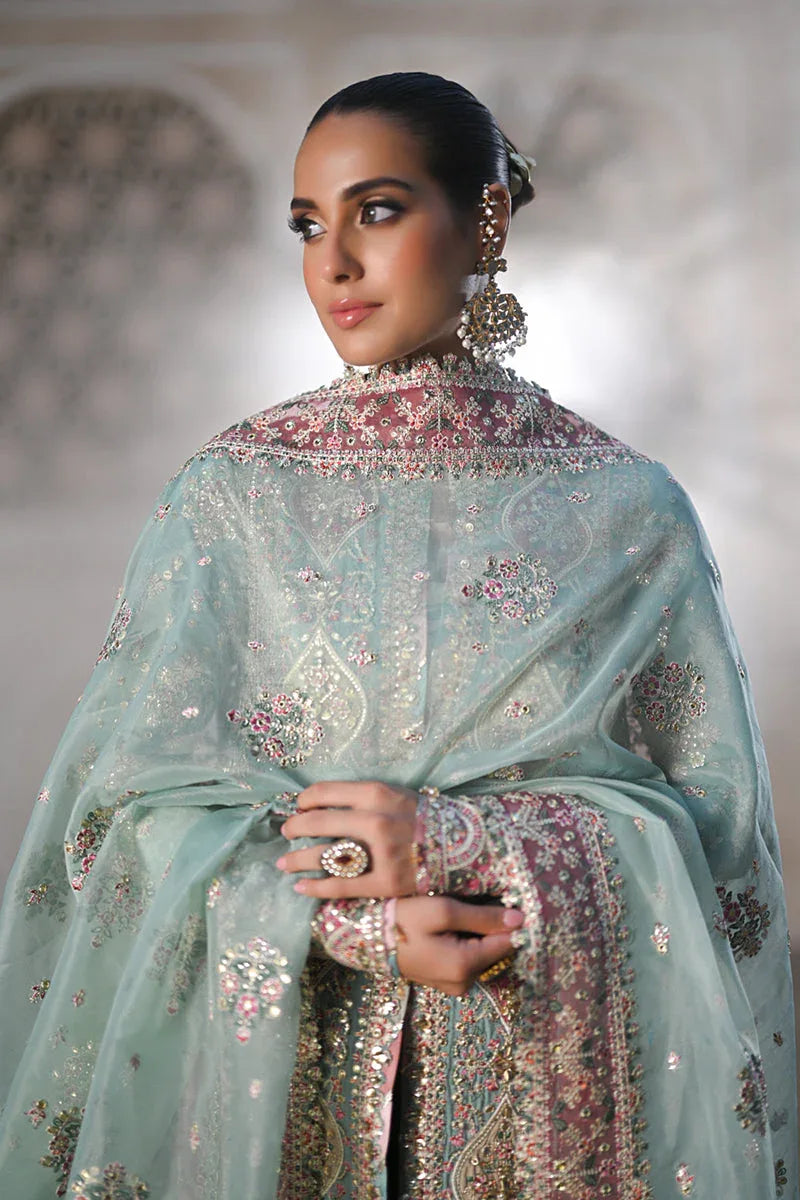 Qalamkar | Singhar Wedding Collection | RF-05 NEVA - Aqsa Fabrics