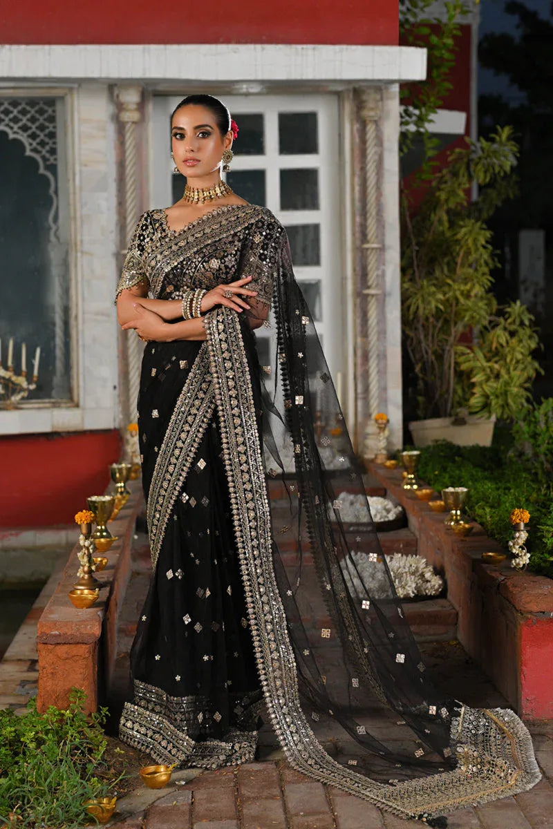 Qalamkar | Singhar Wedding Collection | RF-08 MINHA - Aqsa Fabrics