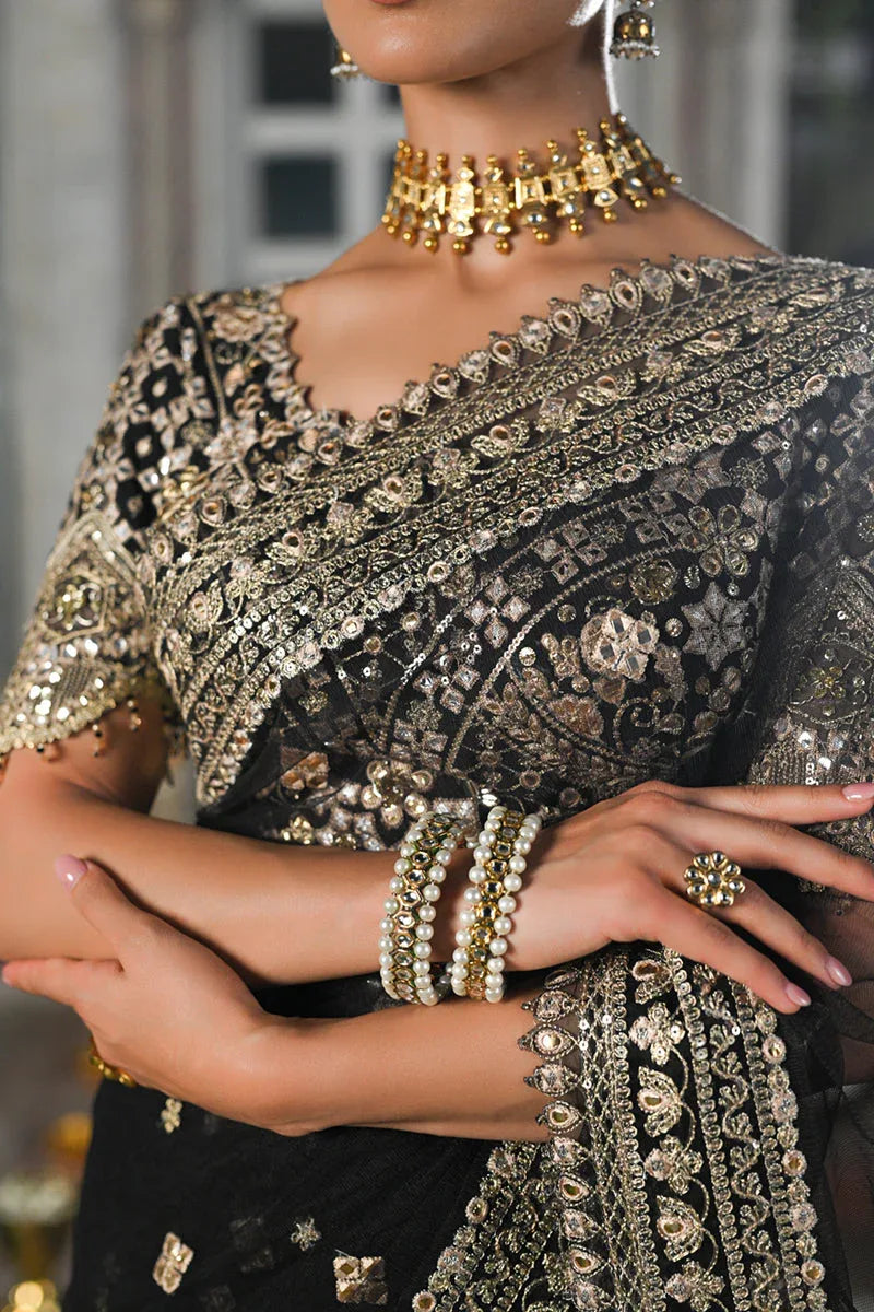 Qalamkar | Singhar Wedding Collection | RF-08 MINHA - Aqsa Fabrics