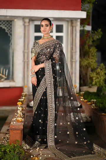 Qalamkar | Singhar Wedding Collection | RF-08 MINHA - Aqsa Fabrics