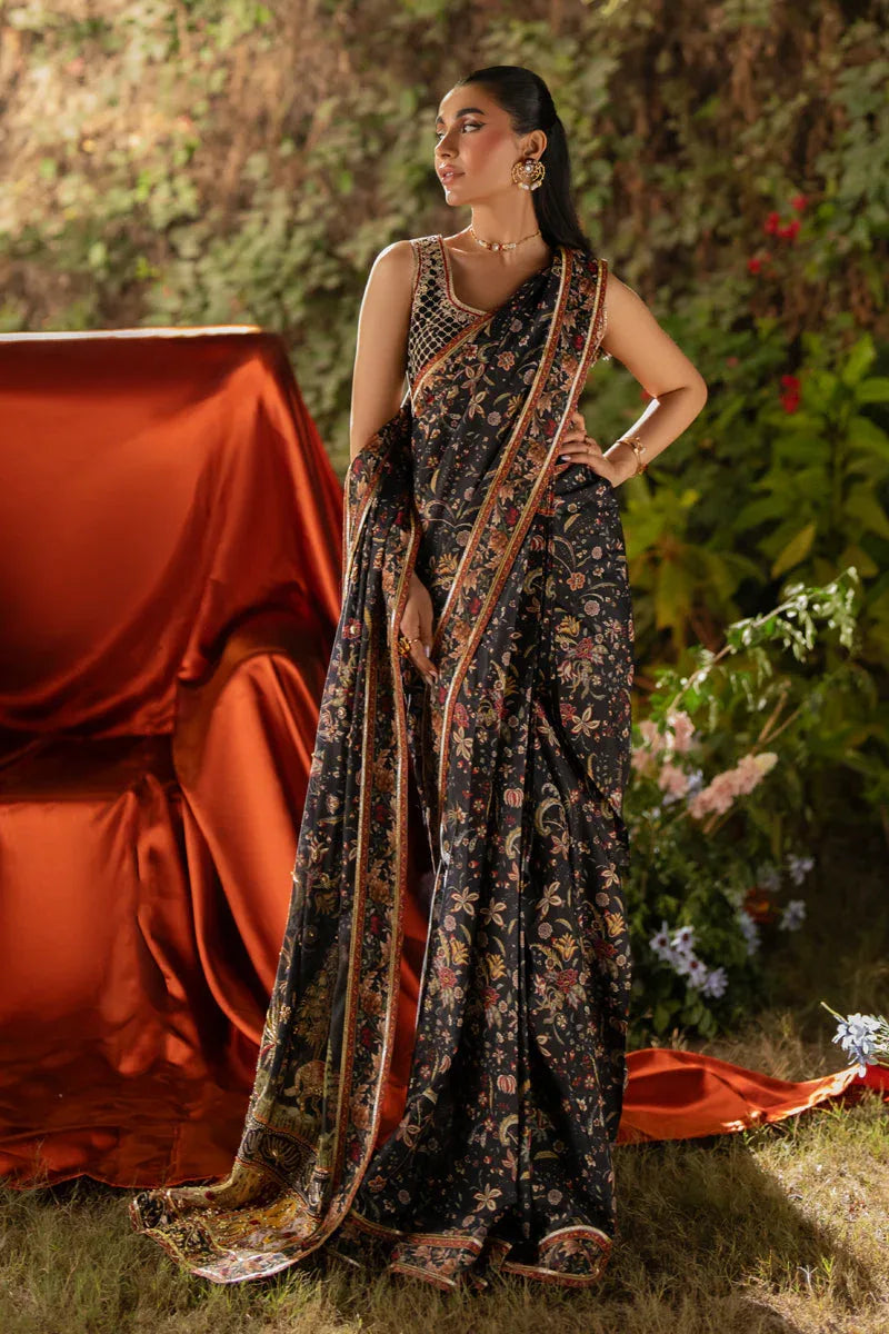 Qalamkar | Luxe Silk |   UA-04 AVA - Aqsa Fabrics