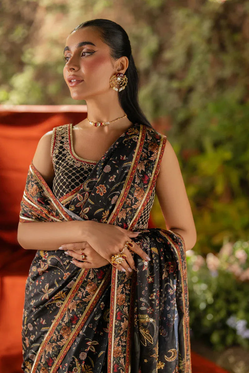 Qalamkar | Luxe Silk |   UA-04 AVA - Aqsa Fabrics