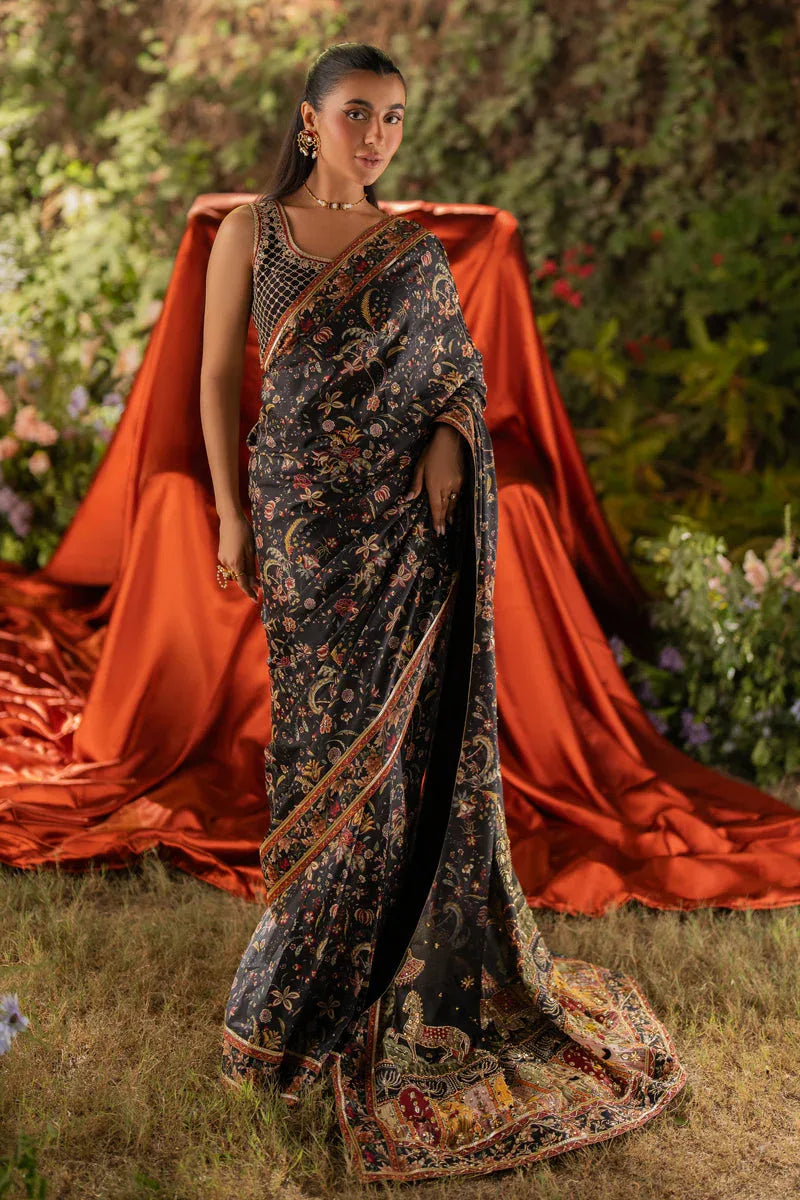 Qalamkar | Luxe Silk |   UA-04 AVA - Aqsa Fabrics