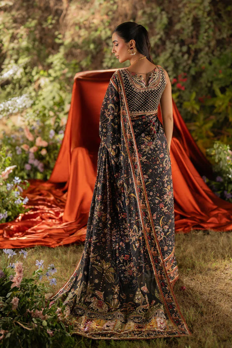 Qalamkar | Luxe Silk |   UA-04 AVA - Aqsa Fabrics