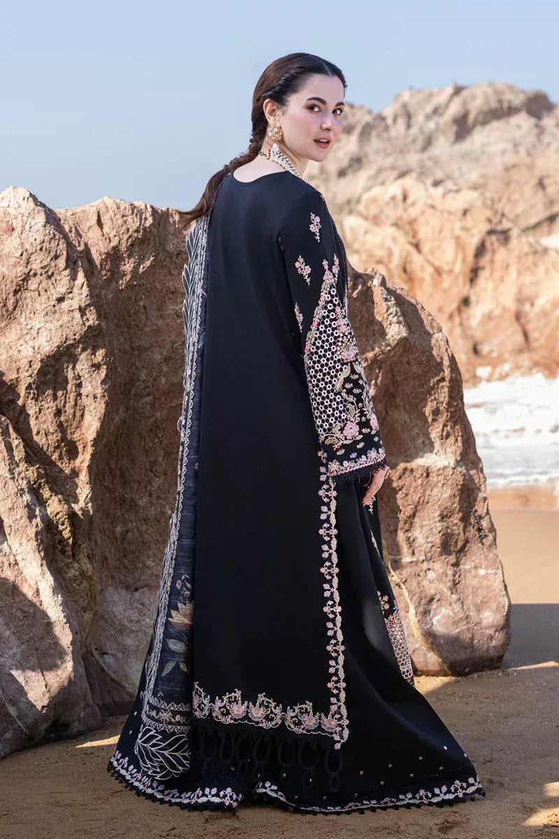 Qalamkar | Sahil Kinare Luxury Lawn | FP-14 RIMA - Aqsa Fabrics