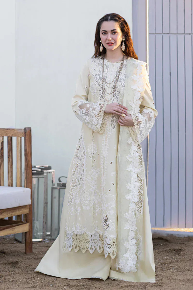 Qalamkar | Sahil Kinare Luxury Lawn | FP-01 JANA - Aqsa Fabrics