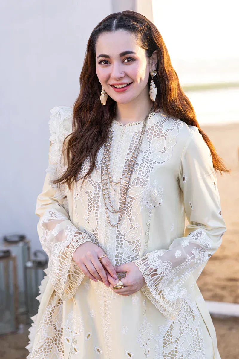 Qalamkar | Sahil Kinare Luxury Lawn | FP-01 JANA - Aqsa Fabrics