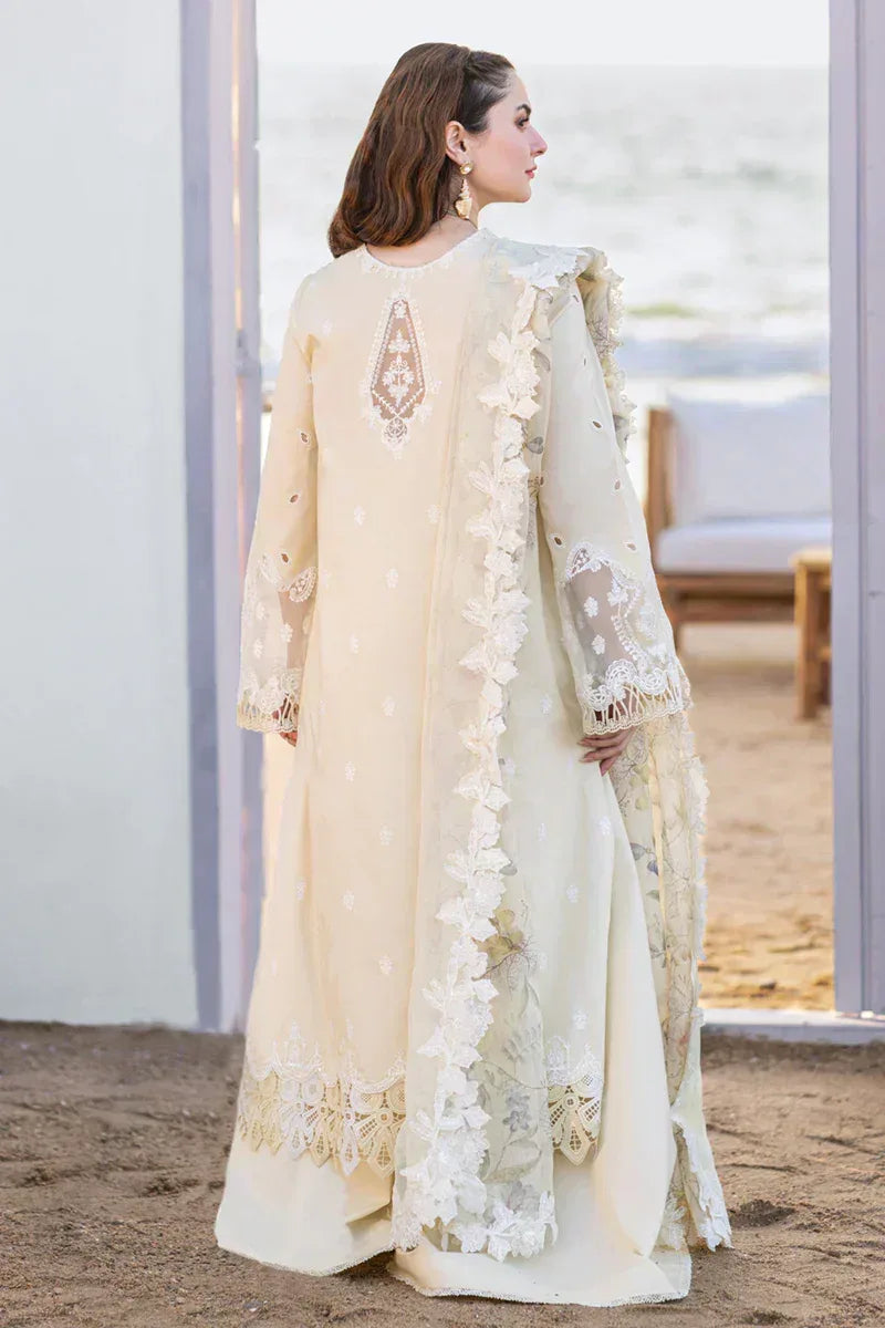 Qalamkar | Sahil Kinare Luxury Lawn | FP-01 JANA - Aqsa Fabrics