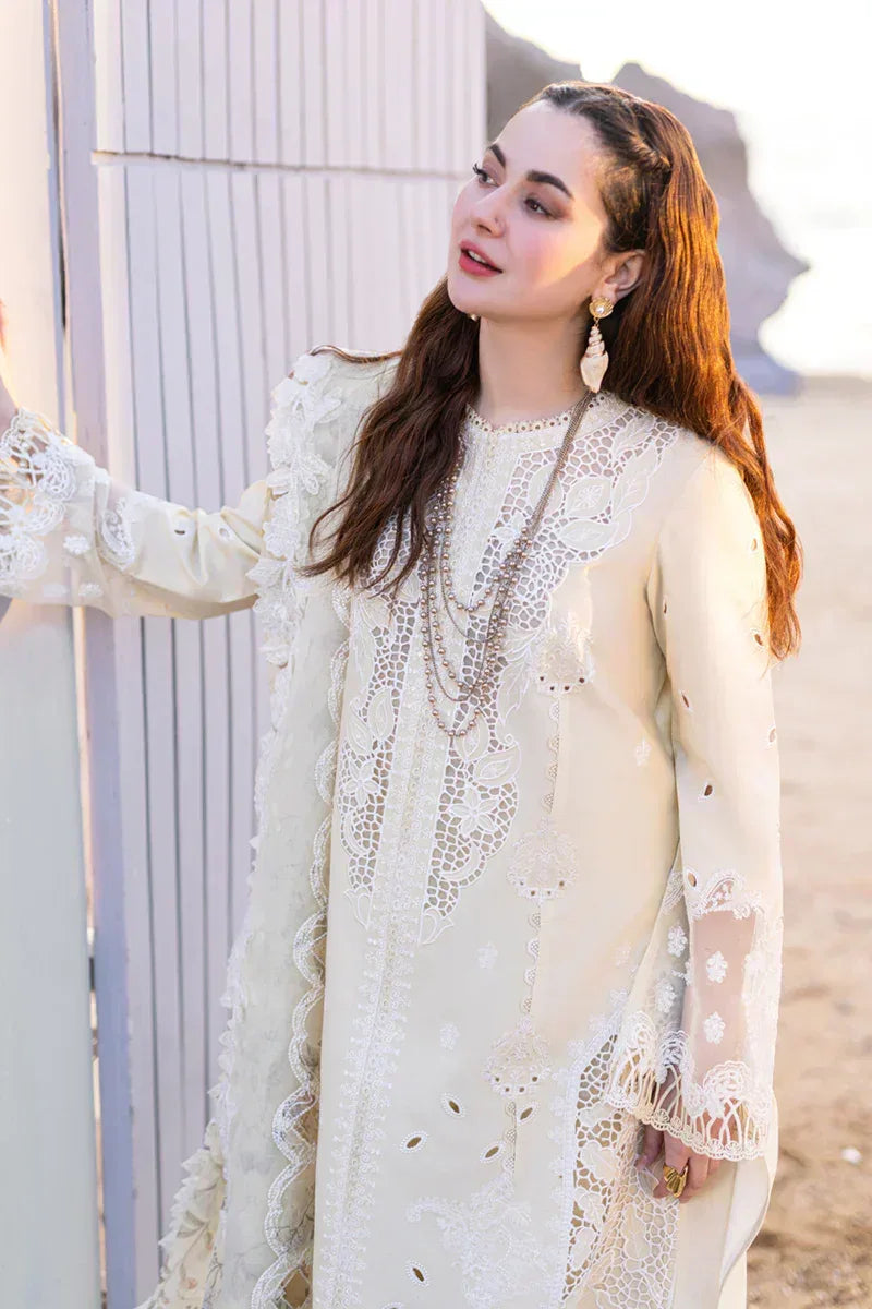 Qalamkar | Sahil Kinare Luxury Lawn | FP-01 JANA - Aqsa Fabrics