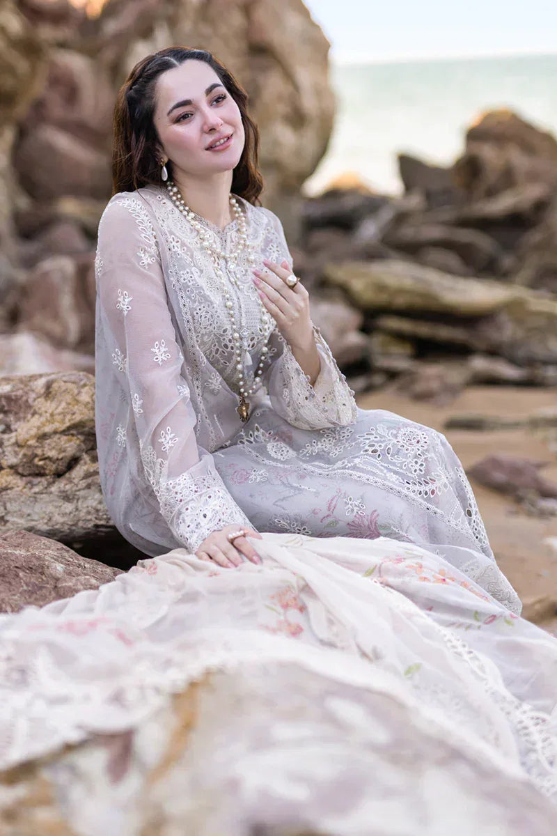 Qalamkar | Sahil Kinare Luxury Lawn | FP-11 EMIRA - Aqsa Fabrics