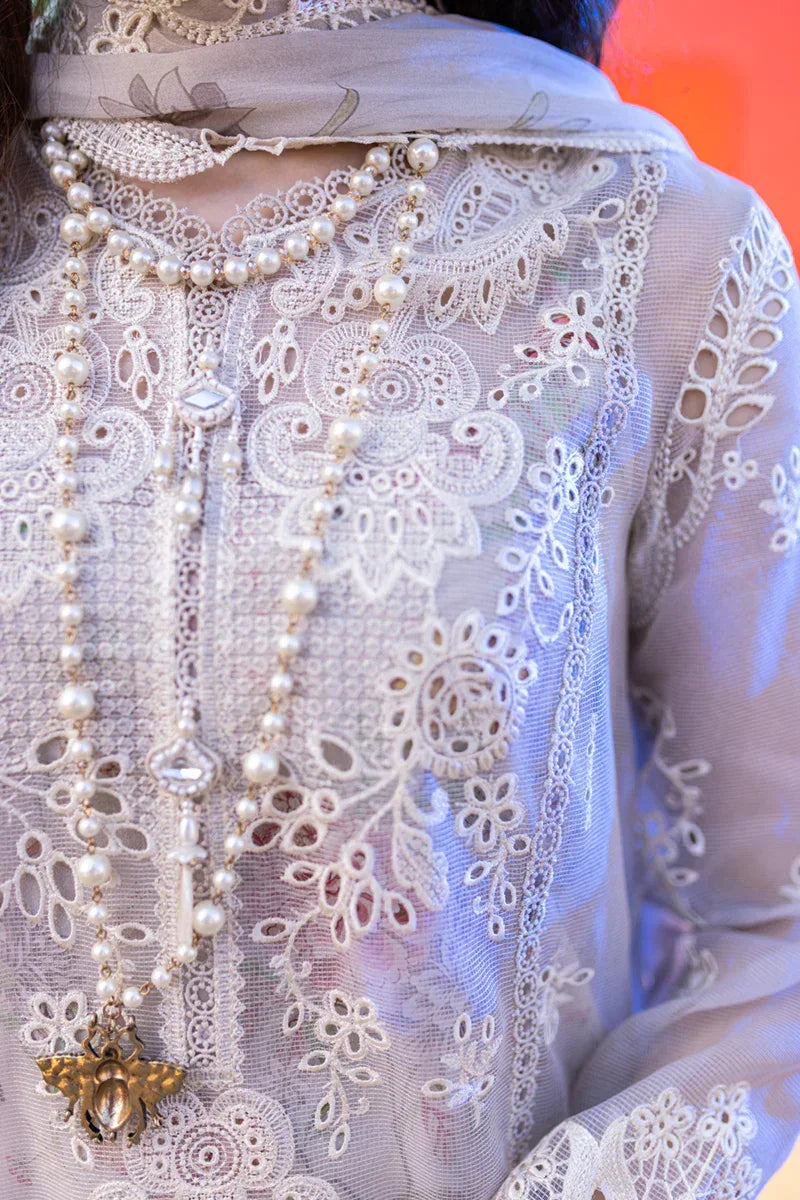 Qalamkar | Sahil Kinare Luxury Lawn | FP-11 EMIRA - Aqsa Fabrics