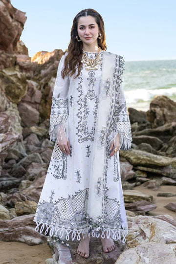 Qalamkar | Sahil Kinare Luxury Lawn | FP-02 FIZA - Aqsa Fabrics