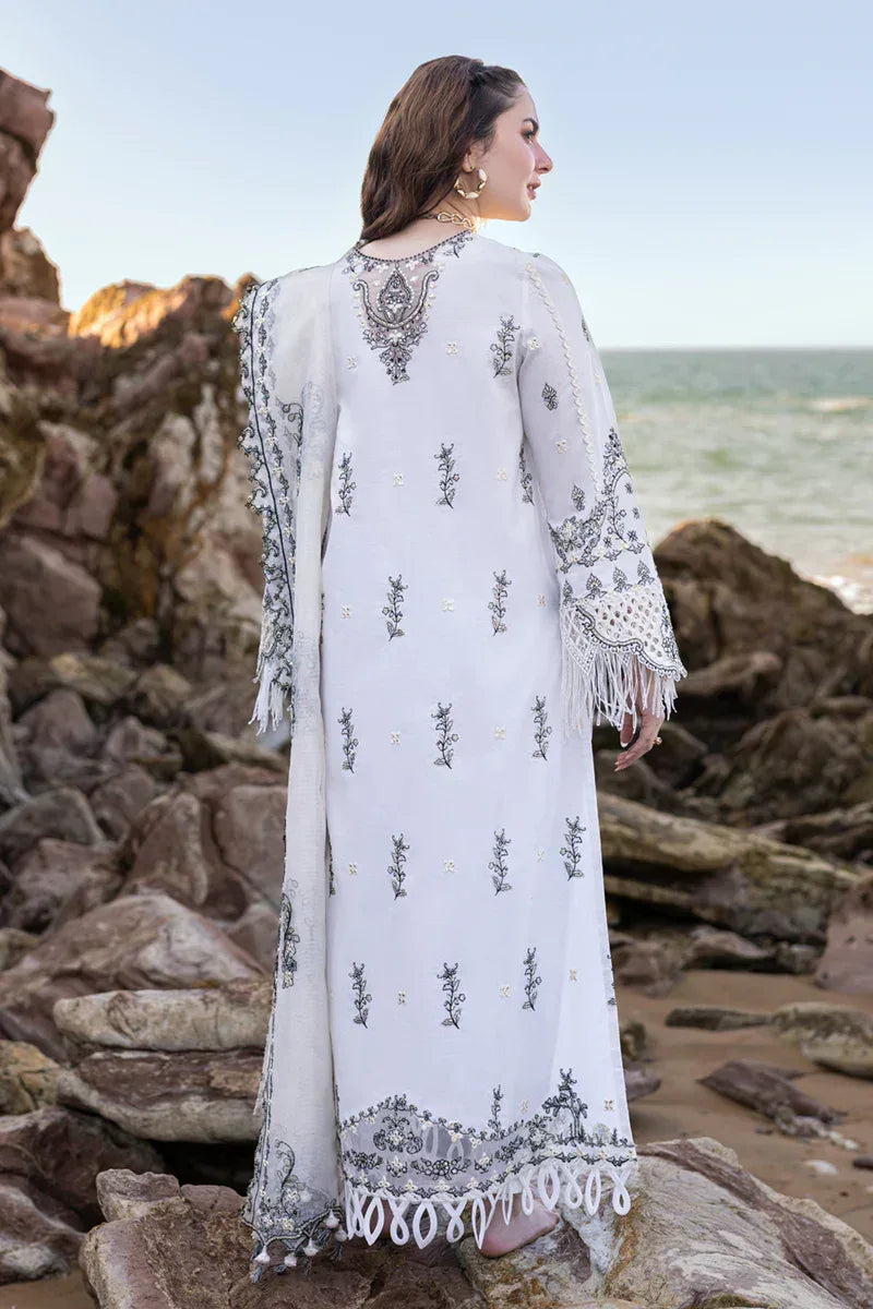 Qalamkar | Sahil Kinare Luxury Lawn | FP-02 FIZA - Aqsa Fabrics