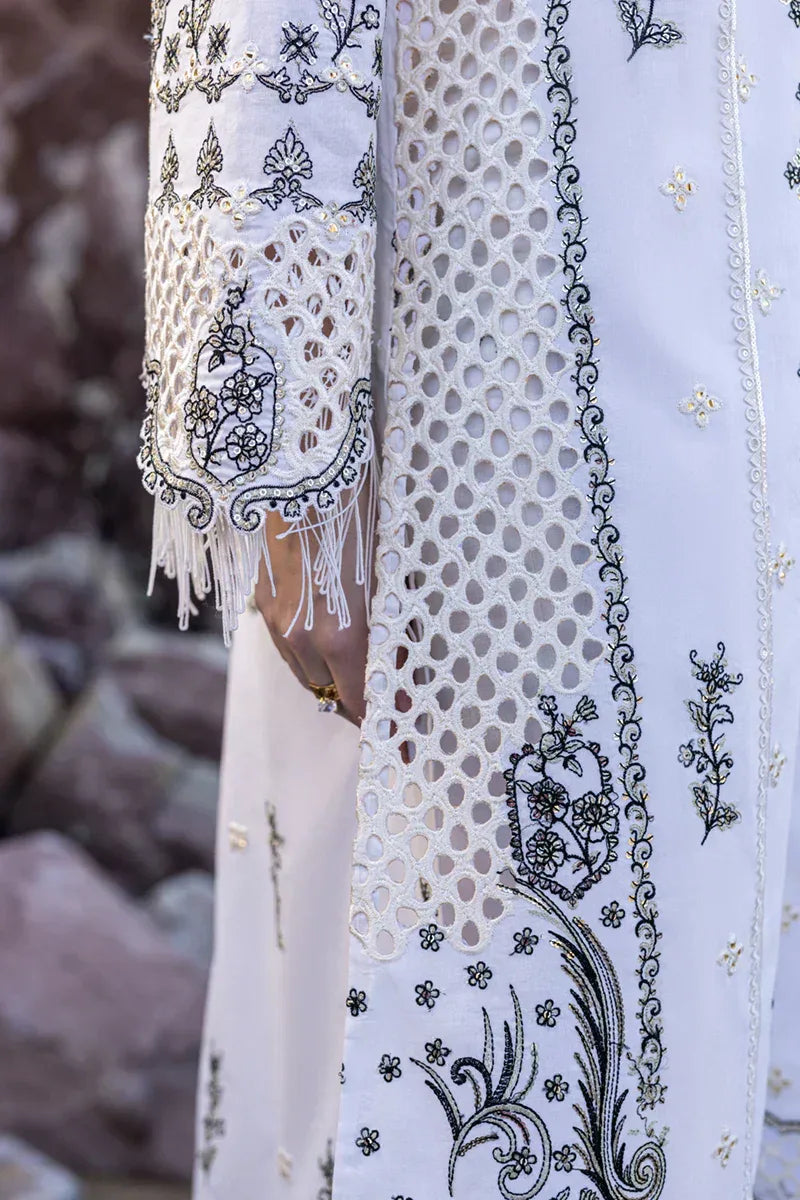 Qalamkar | Sahil Kinare Luxury Lawn | FP-02 FIZA - Aqsa Fabrics