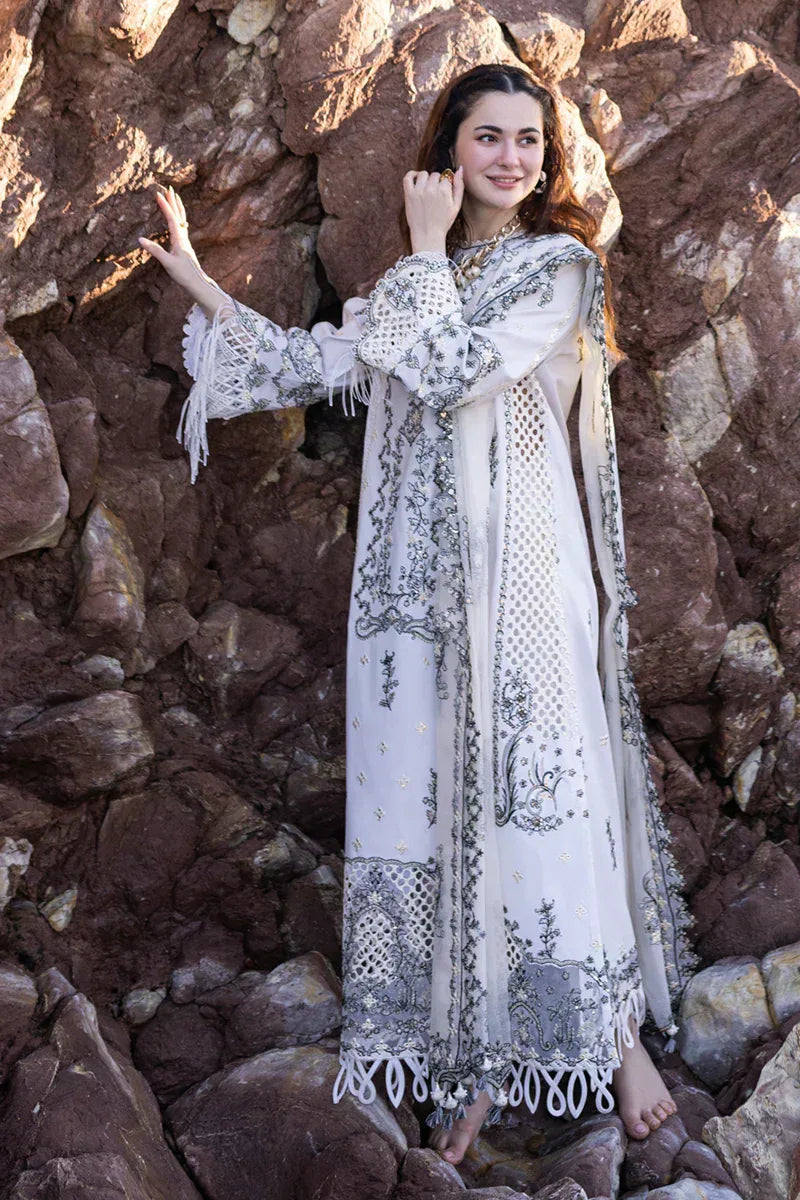 Qalamkar | Sahil Kinare Luxury Lawn | FP-02 FIZA - Aqsa Fabrics