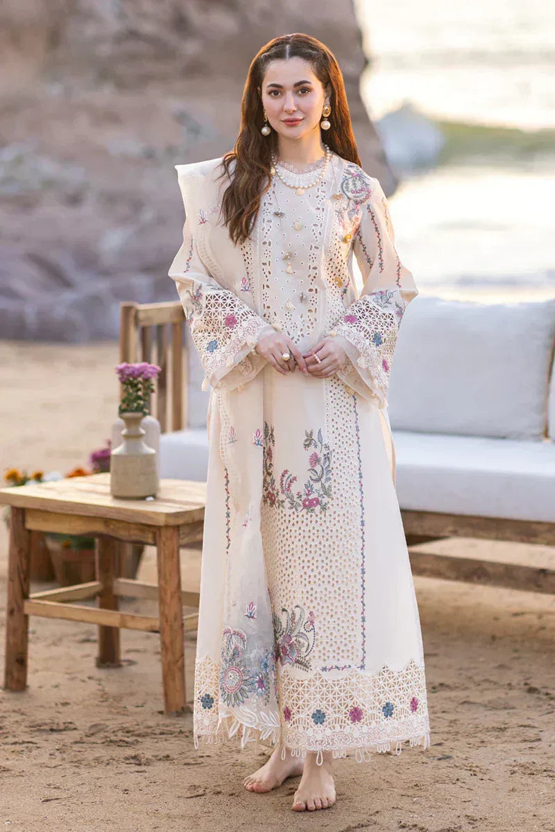 Qalamkar | Sahil Kinare Luxury Lawn | FP-09 SELIN - Aqsa Fabrics