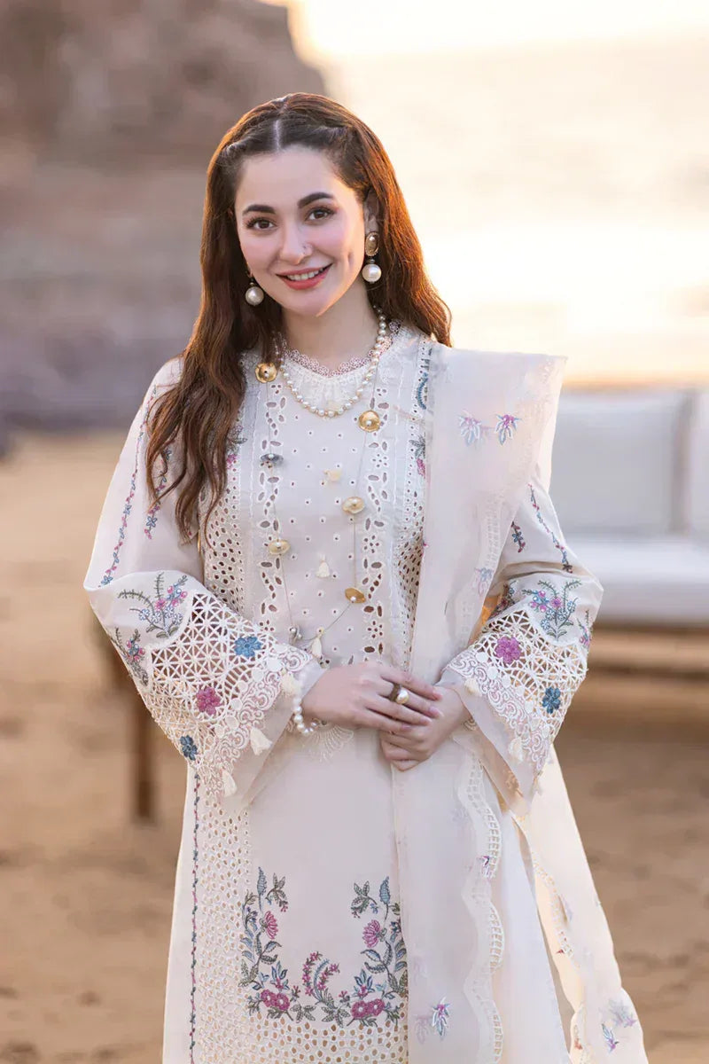 Qalamkar | Sahil Kinare Luxury Lawn | FP-09 SELIN - Aqsa Fabrics