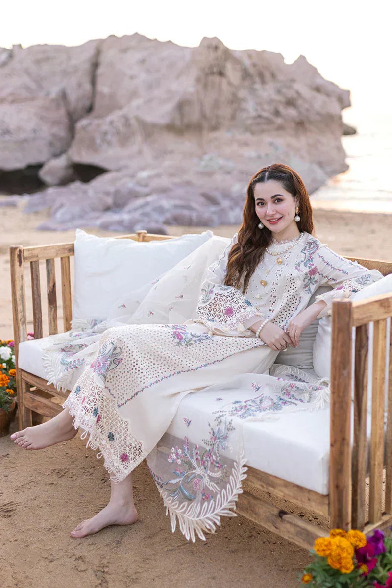 Qalamkar | Sahil Kinare Luxury Lawn | FP-09 SELIN - Aqsa Fabrics