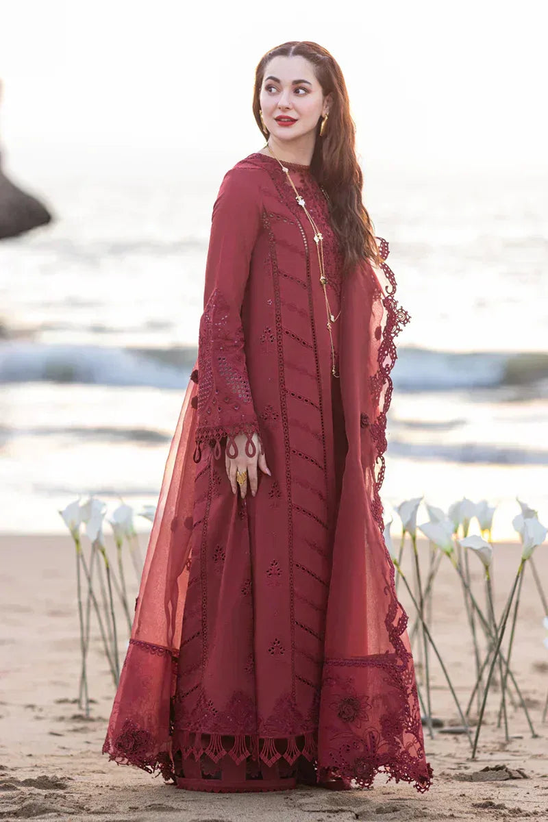 Qalamkar | Sahil Kinare Luxury Lawn | FP-07 AISHA - Aqsa Fabrics