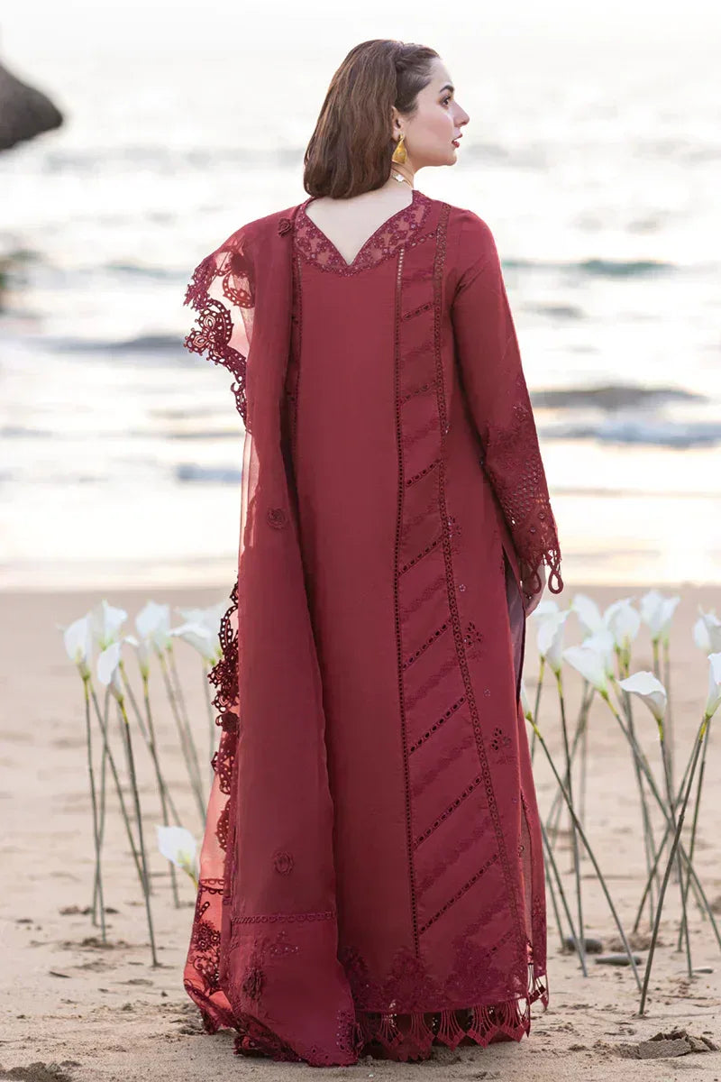 Qalamkar | Sahil Kinare Luxury Lawn | FP-07 AISHA - Aqsa Fabrics