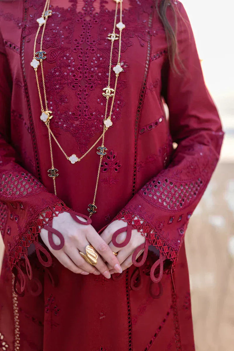 Qalamkar | Sahil Kinare Luxury Lawn | FP-07 AISHA - Aqsa Fabrics