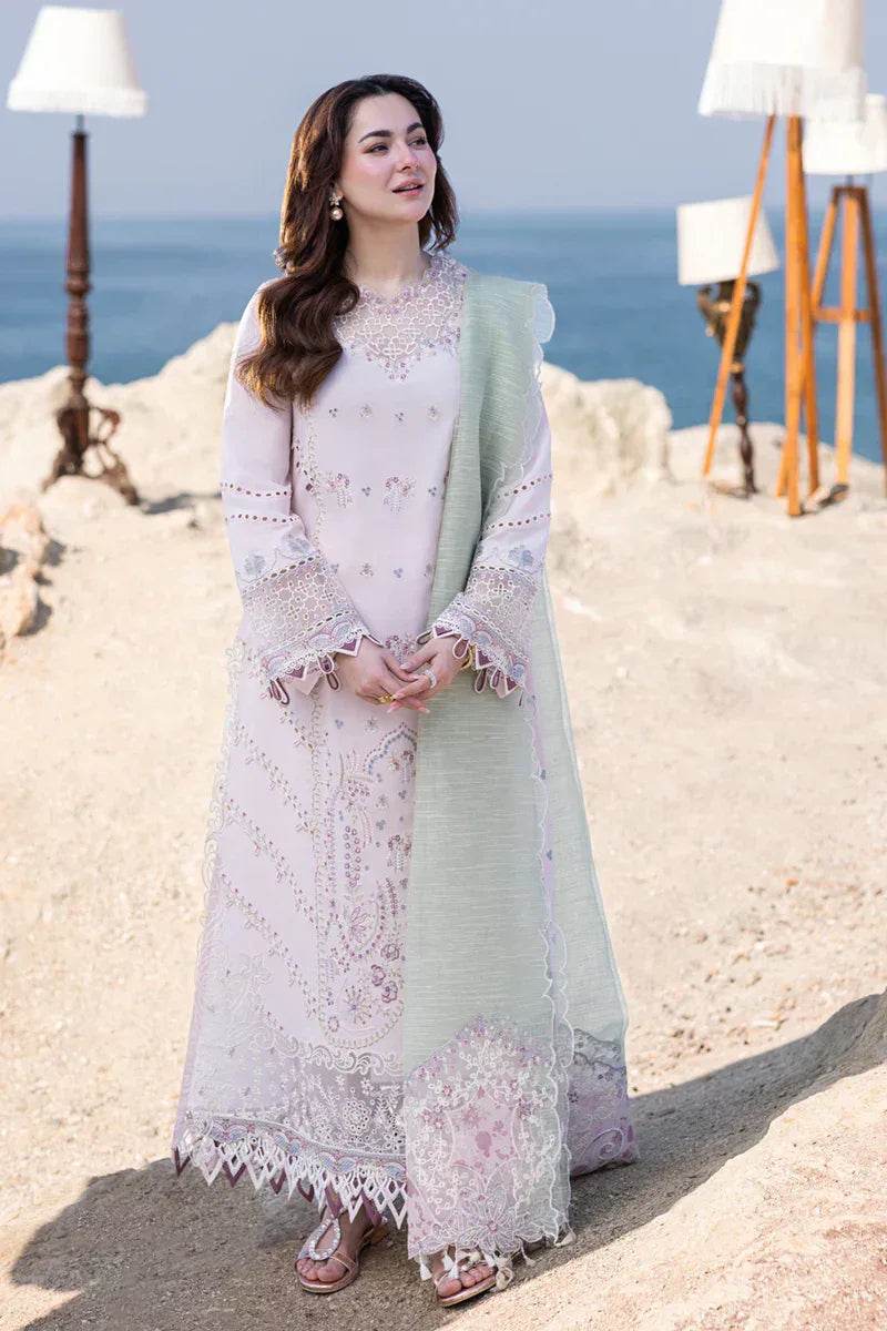Qalamkar | Sahil Kinare Luxury Lawn | FP-08 NIA - Aqsa Fabrics