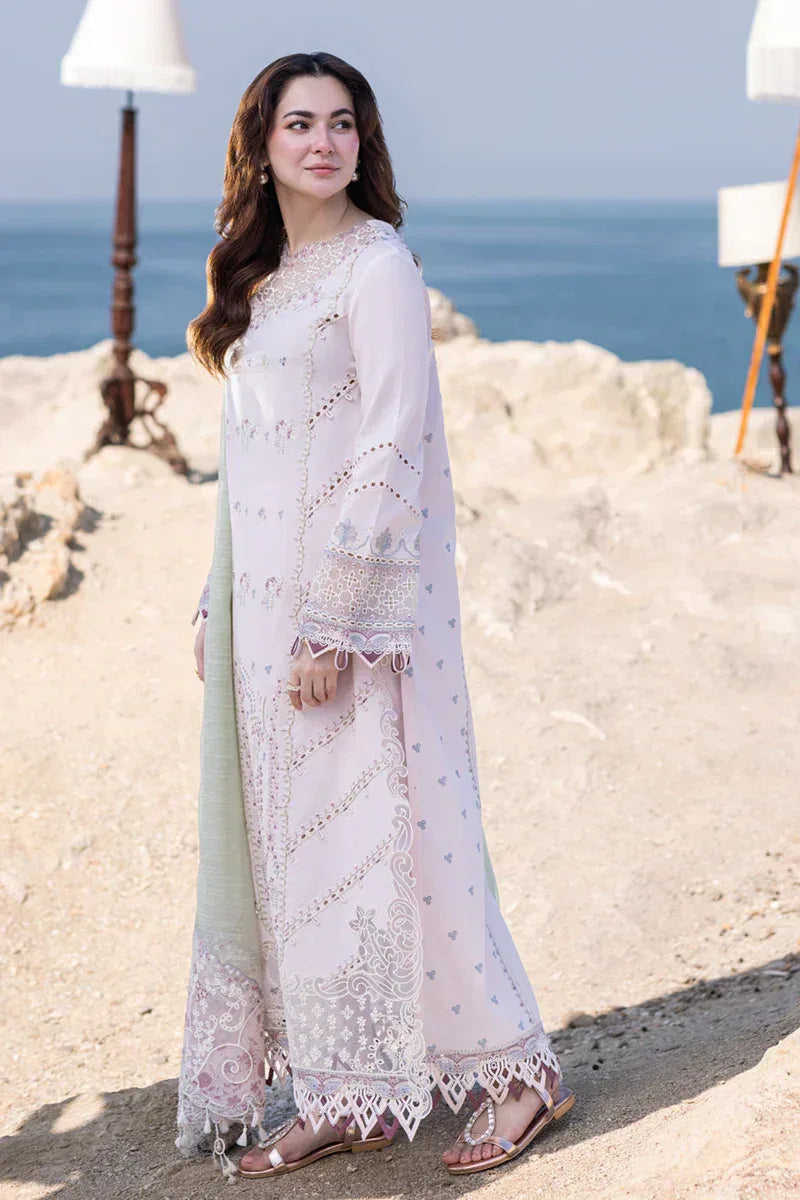 Qalamkar | Sahil Kinare Luxury Lawn | FP-08 NIA - Aqsa Fabrics