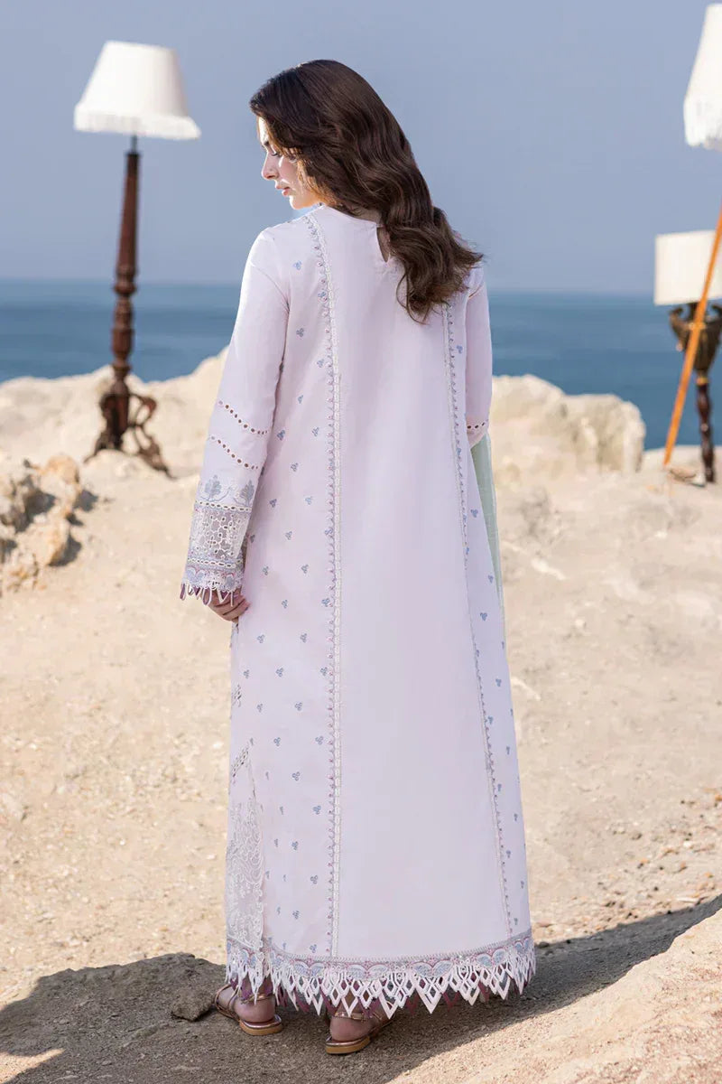 Qalamkar | Sahil Kinare Luxury Lawn | FP-08 NIA - Aqsa Fabrics
