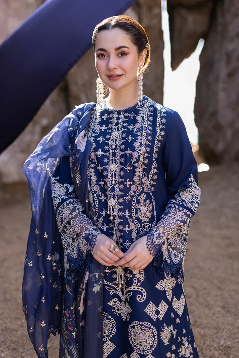 Qalamkar | Sahil Kinare Luxury Lawn | FP-06 MIRAY - Aqsa Fabrics