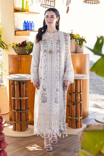 Qalamkar | Sahil Kinare Luxury Lawn | FP-12 MARWA - Aqsa Fabrics