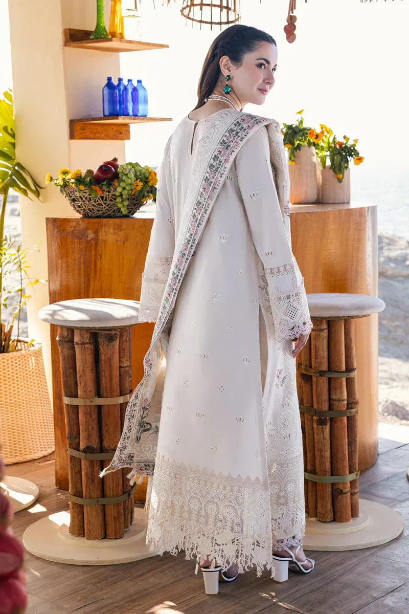 Qalamkar | Sahil Kinare Luxury Lawn | FP-12 MARWA - Aqsa Fabrics