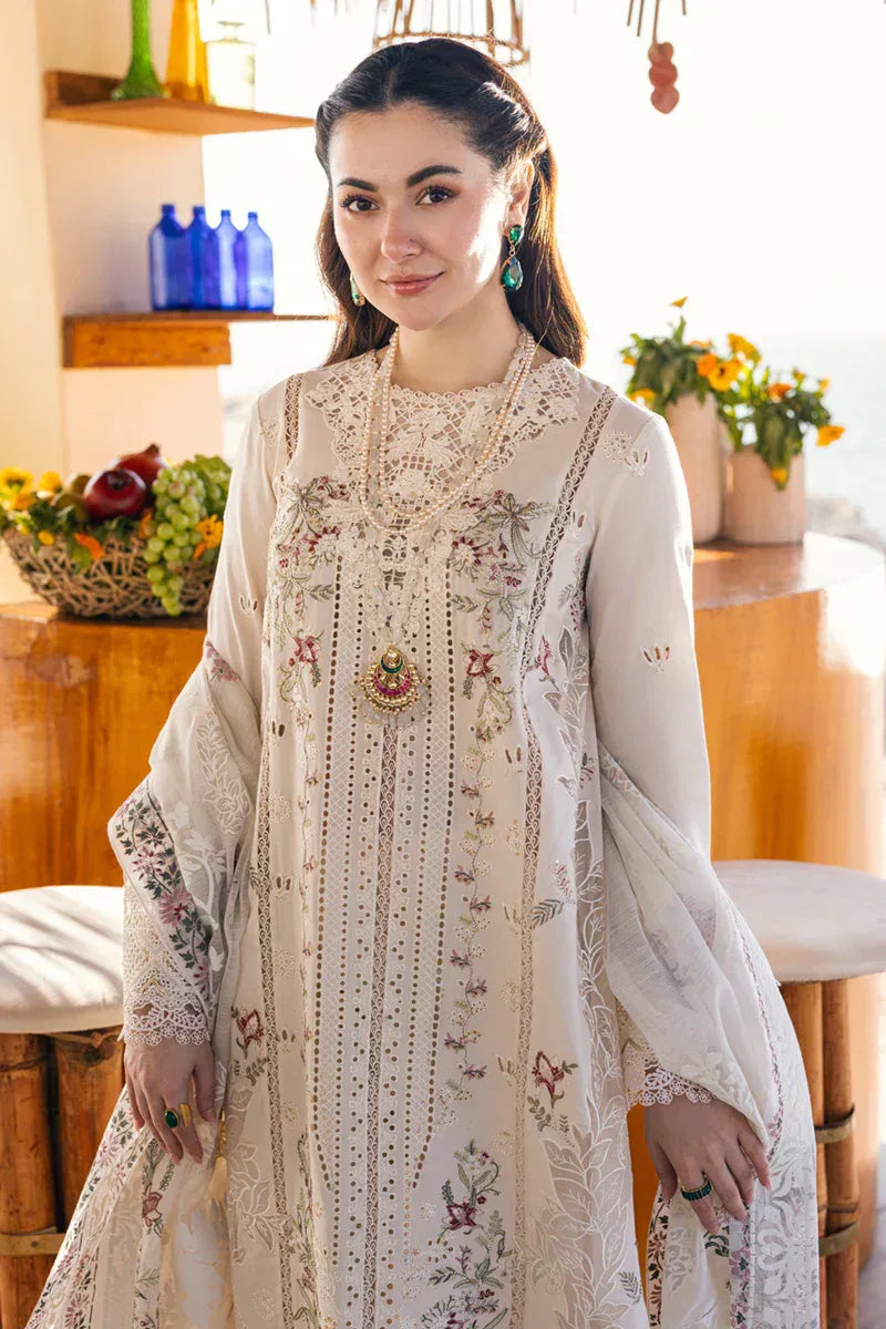 Qalamkar | Sahil Kinare Luxury Lawn | FP-12 MARWA - Aqsa Fabrics