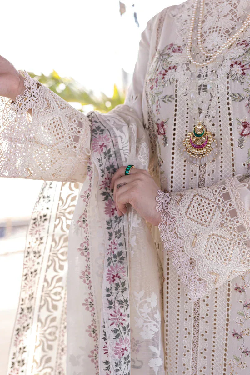 Qalamkar | Sahil Kinare Luxury Lawn | FP-12 MARWA - Aqsa Fabrics