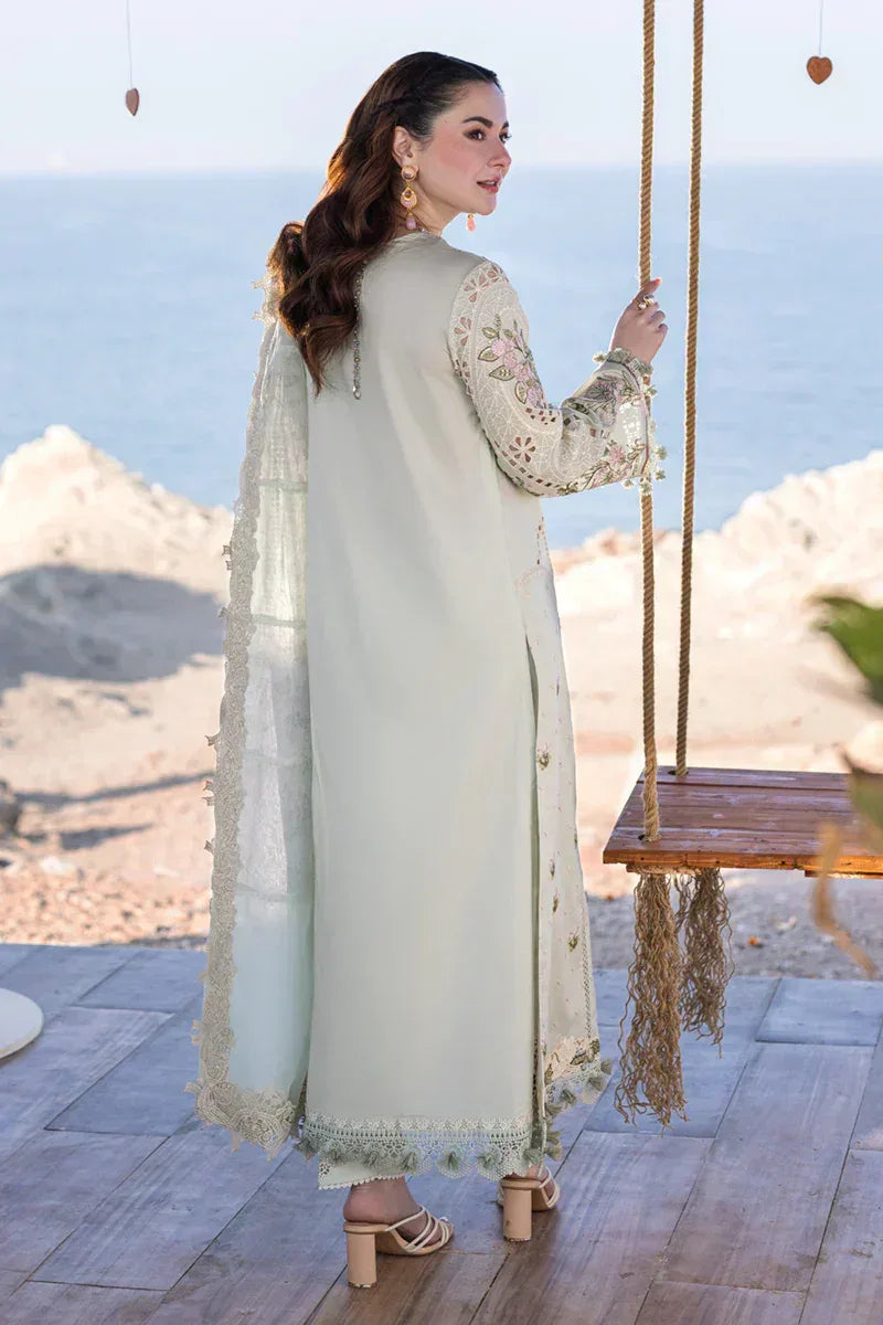 Qalamkar | Sahil Kinare Luxury Lawn | FP-15 RANIA - Aqsa Fabrics
