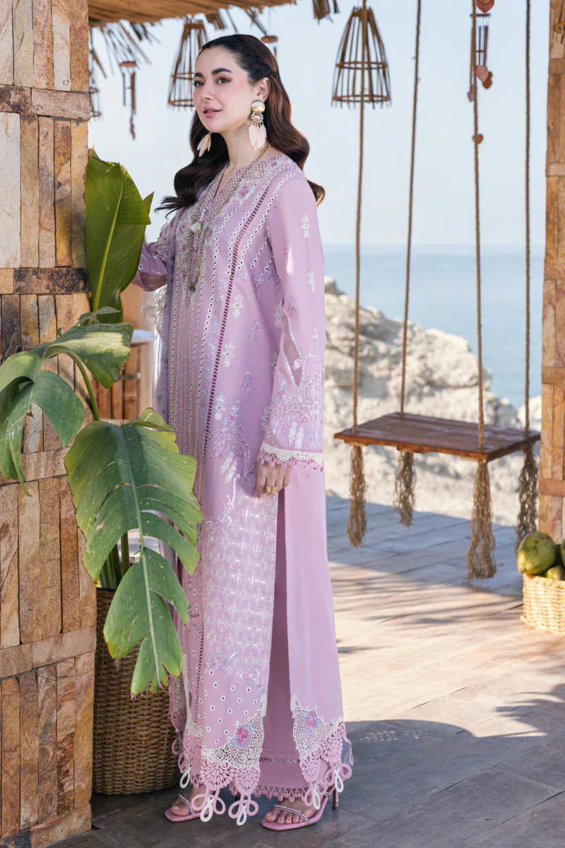 Qalamkar | Sahil Kinare Luxury Lawn | FP-10 LINA - Aqsa Fabrics