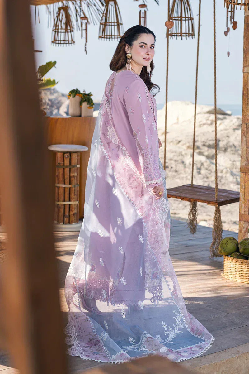Qalamkar | Sahil Kinare Luxury Lawn | FP-10 LINA - Aqsa Fabrics