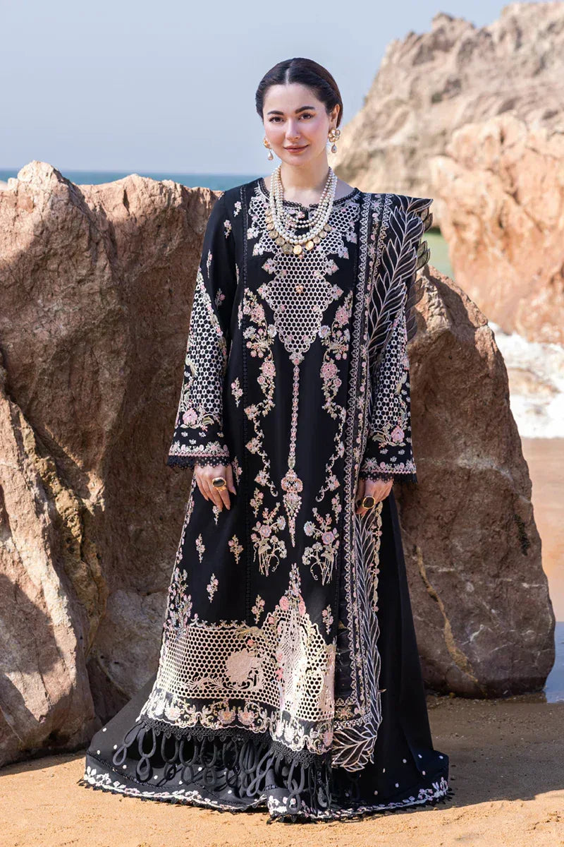 Qalamkar | Sahil Kinare Luxury Lawn | FP-14 RIMA - Aqsa Fabrics