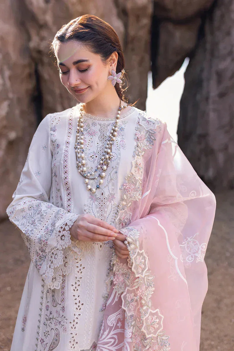 Qalamkar | Sahil Kinare Luxury Lawn | FP-13 MELEK - Aqsa Fabrics