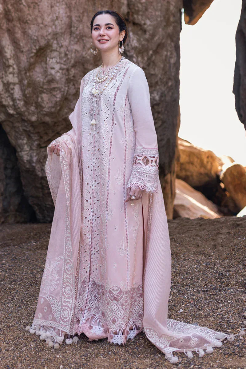 Qalamkar | Sahil Kinare Luxury Lawn | FP-05 AALIYAH - Aqsa Fabrics
